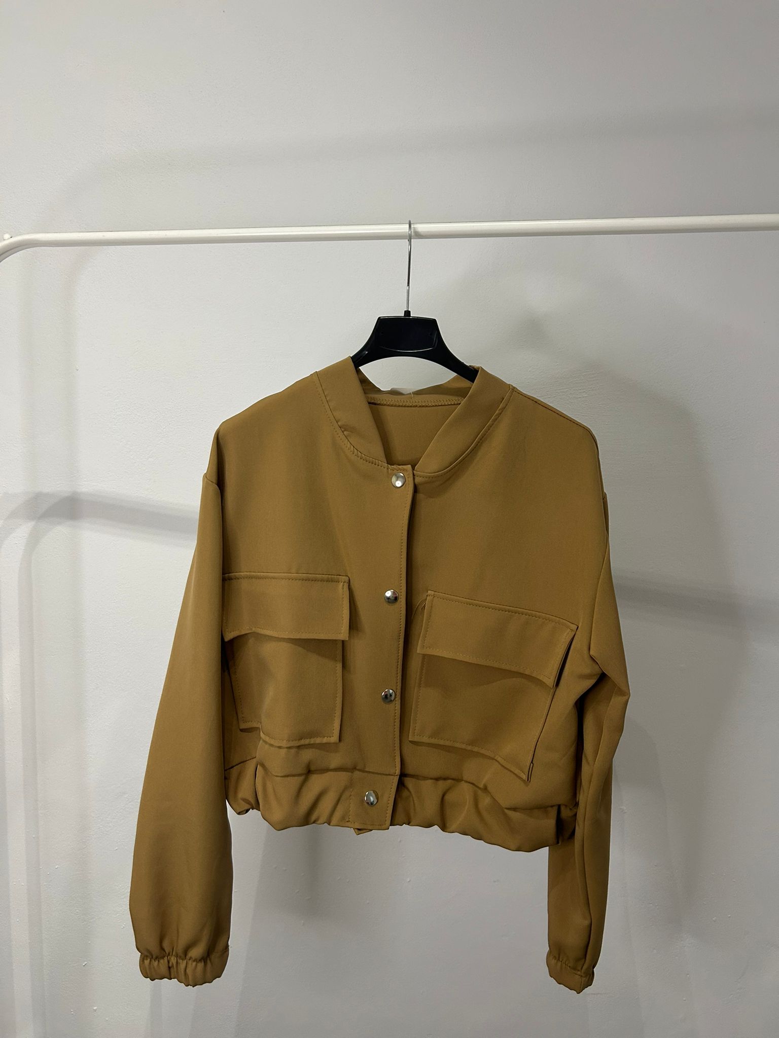 Chaqueta bómber tela