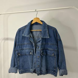 Chaqueta vaquera bómber