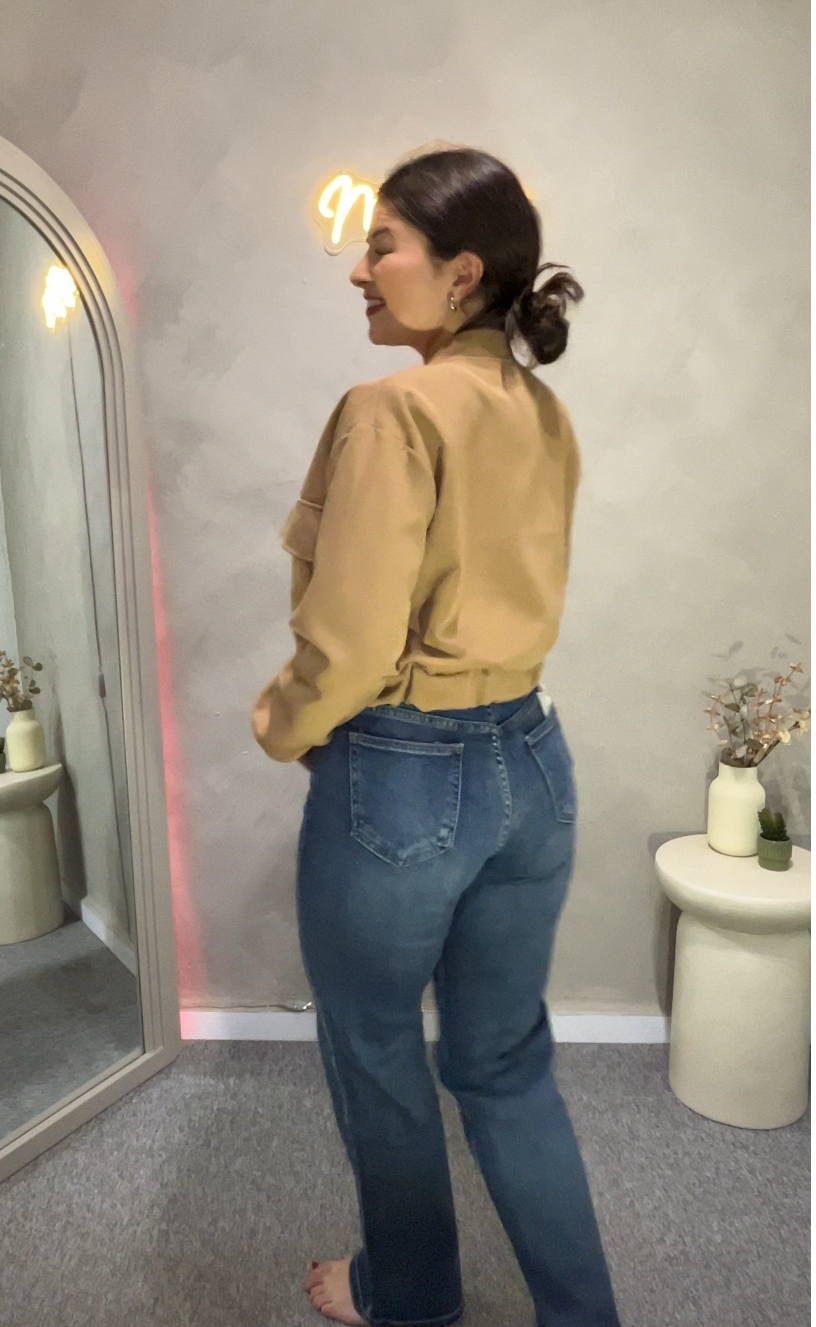 Chaqueta bómber tela - Imagen 2