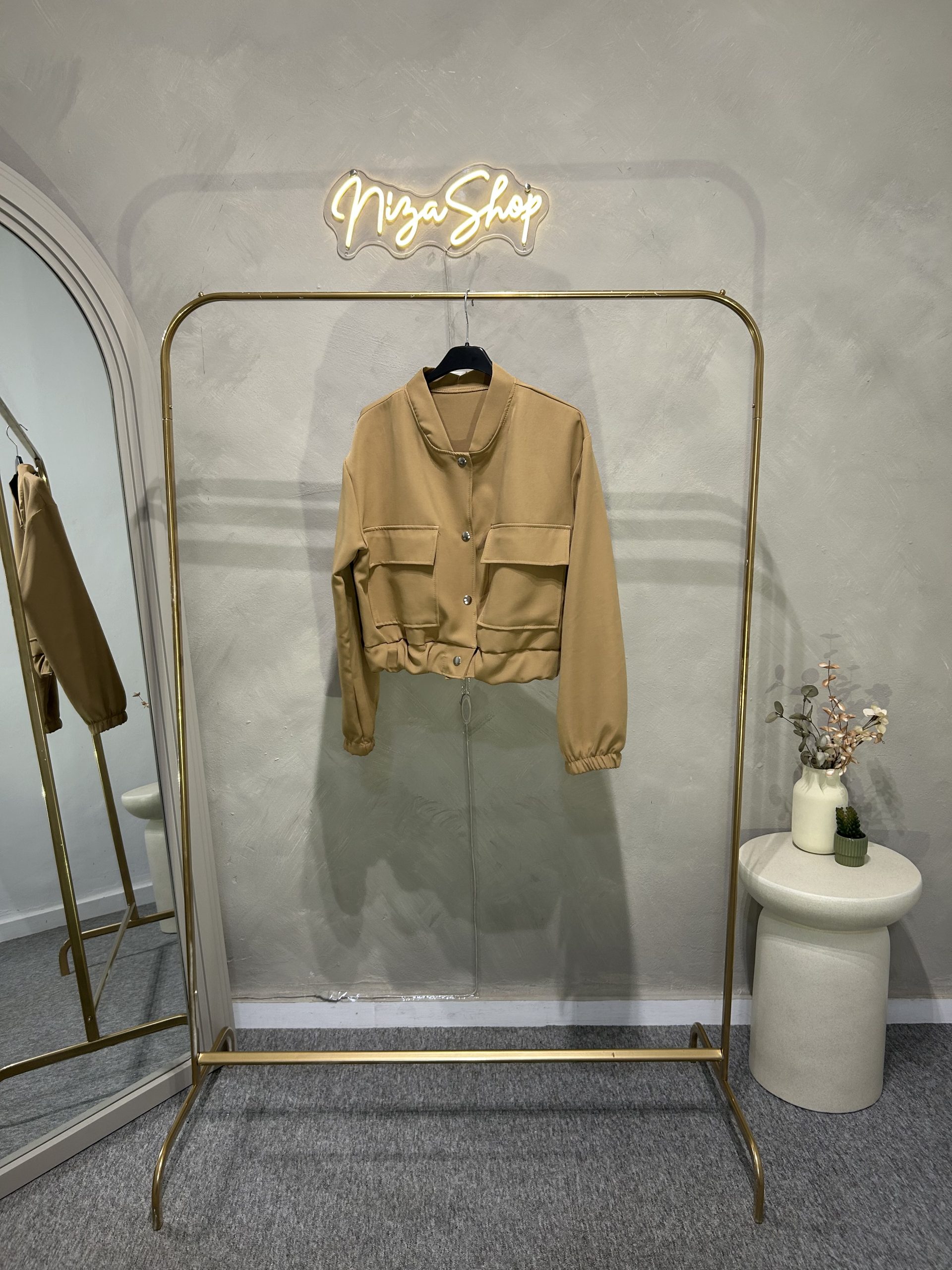 Chaqueta bómber tela - Imagen 3