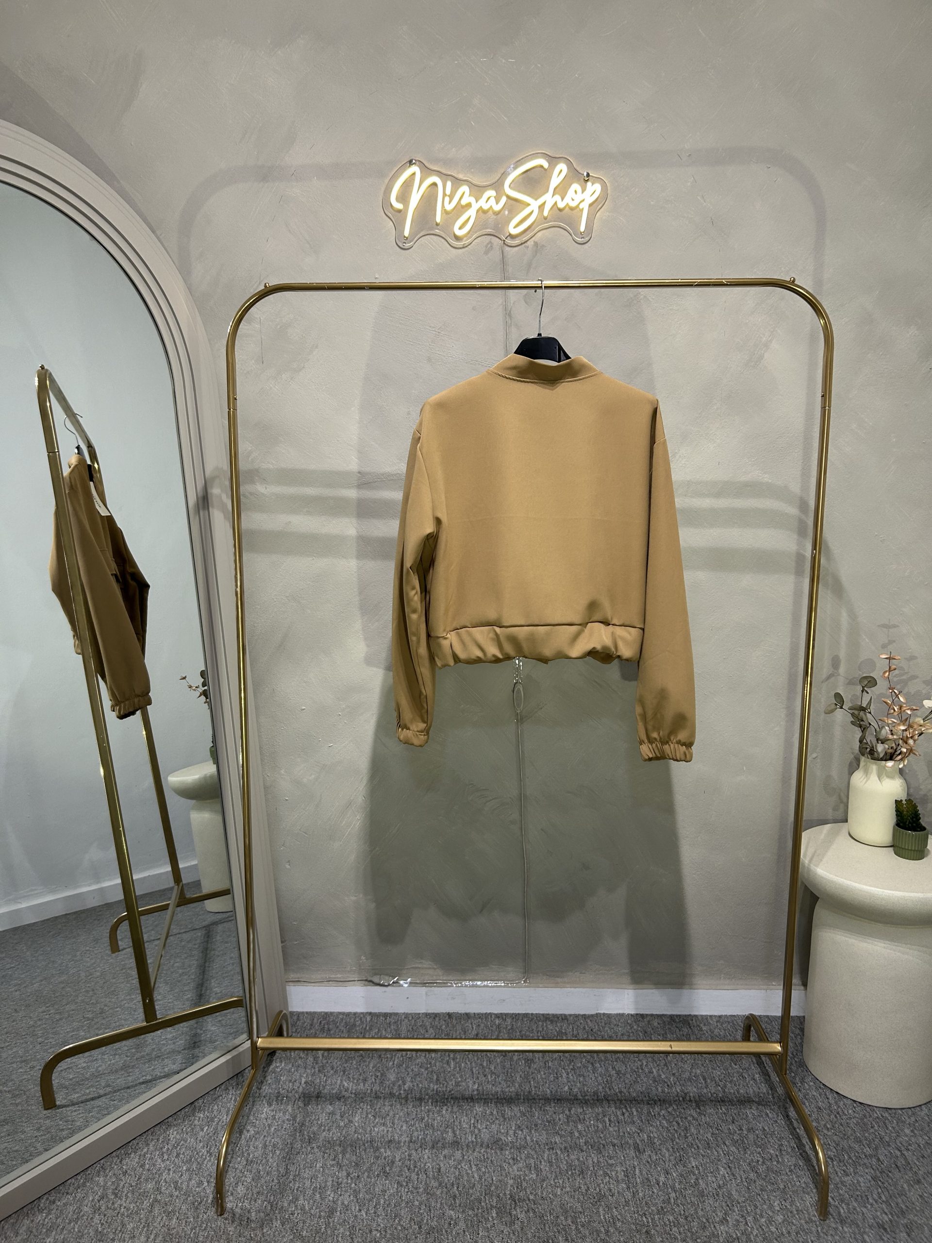 Chaqueta bómber tela - Imagen 4