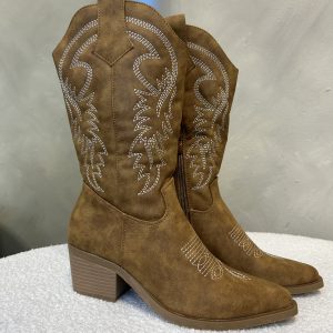Botas Cowboy Camel