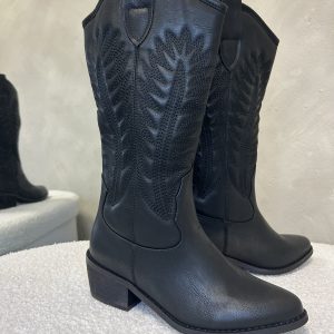 Botas Cowboy Negra