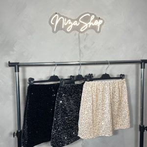 Falda lentejuelas fiesta