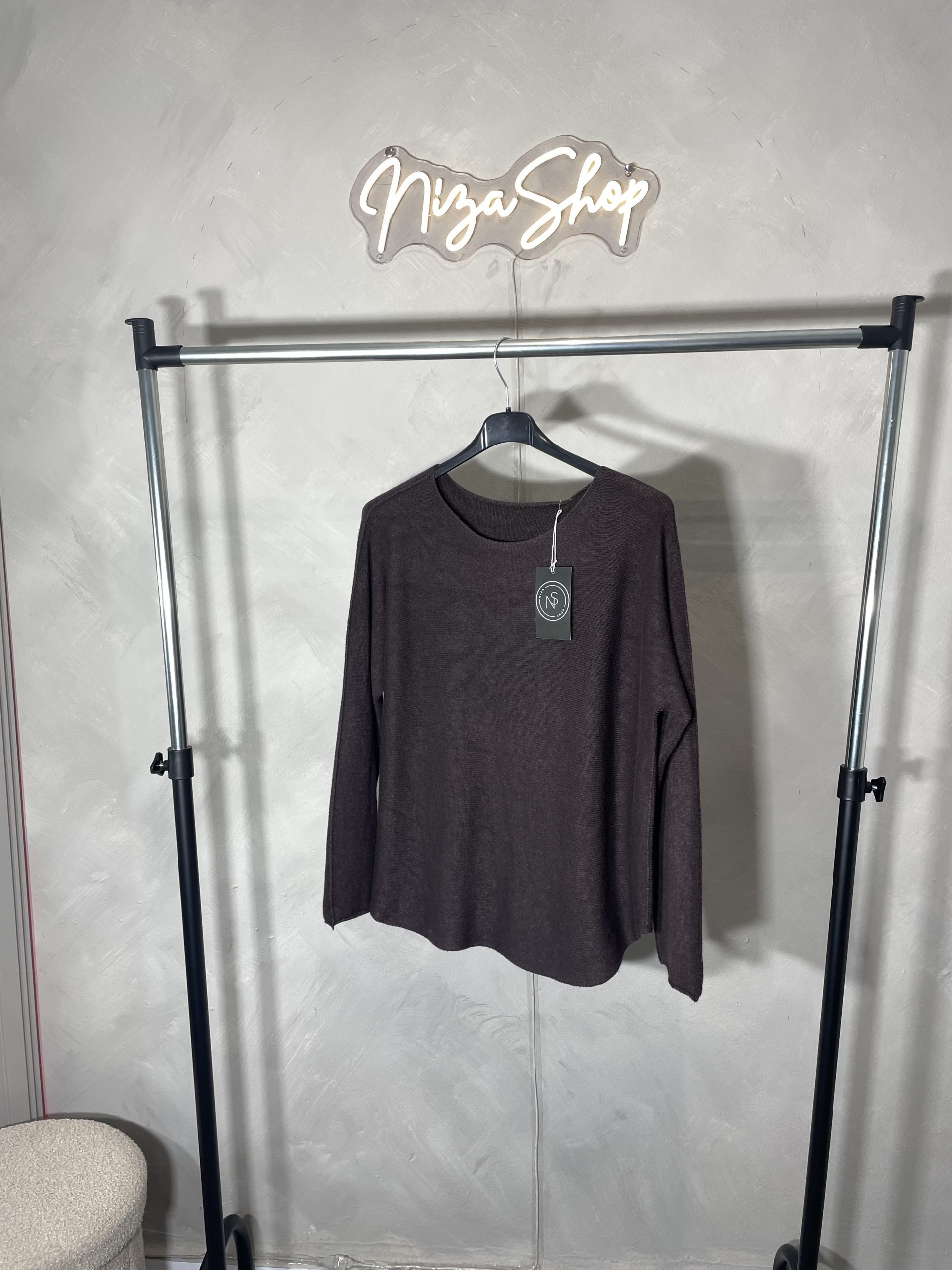 Jersey amplio punto fino