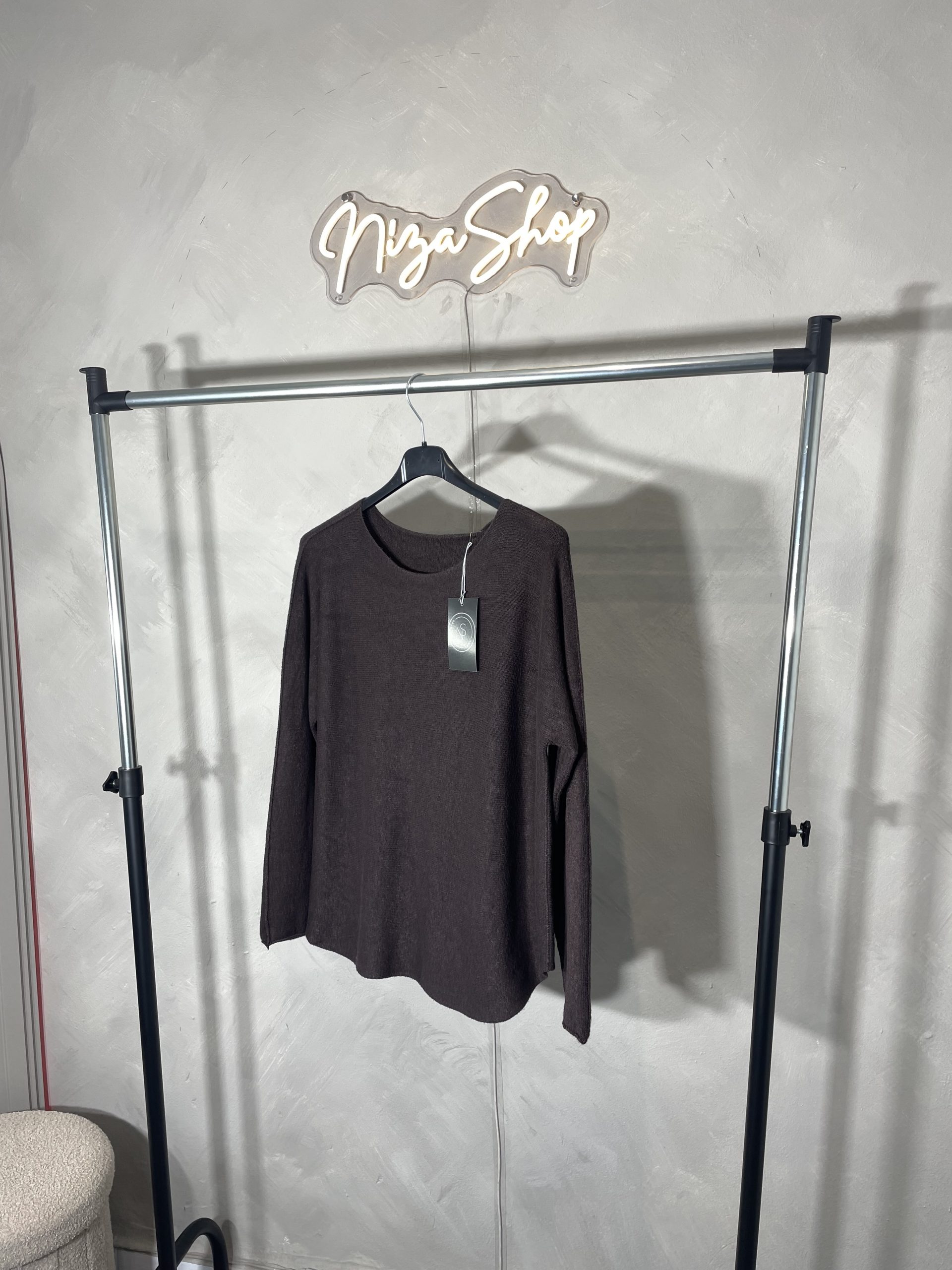 Jersey amplio punto fino - Imagen 4