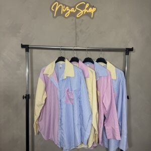 Camisa rayas multicolor