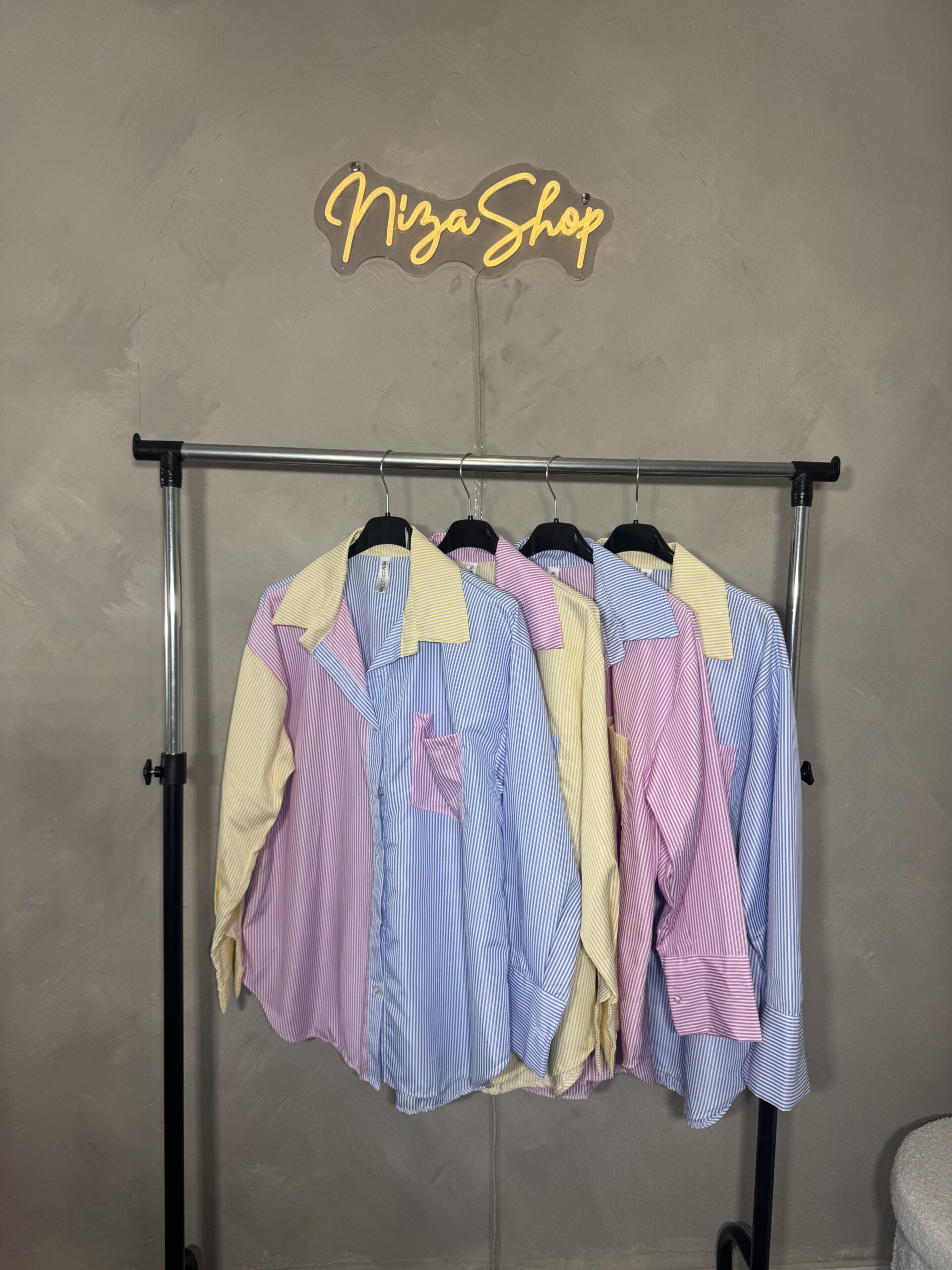 Camisa rayas multicolor