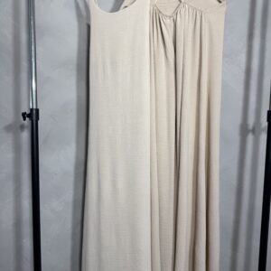 Vestido largo fluído