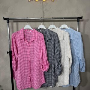 Camisa cuadritos vichy