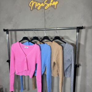 Rebeca tejido acanalada