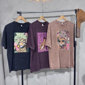 Camiseta efecto lavado